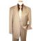 Mario Rossi Taupe/Brown Pinstripes Super 140's Suit